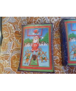 NOS CLEO CHRISTMAS CARDS SANTA MAKING BASKET HE SHOOTS HE SCORES SEALED - €6,94 EUR