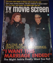 Vintage TV and Movie Screen Ari Starts Divorce From Jackie December 1971 - $25.99 CAD