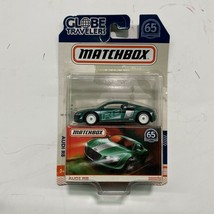 Audi R8 Matchbox 65 Anniversary 2018 Globe Travelers Green with Rubber T... - $8.50
