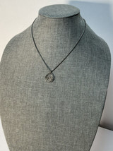 Shablool Didae Israel Sterling Silver Necklace and M Pendant - £58.97 GBP