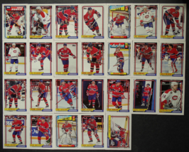 1992-93 Topps Montreal Canadiens Team Set of 26 Hockey Cards - £6.26 GBP