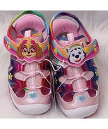 PAW PATROL Toddler Girls Light-Up Play Sandals Shoes Size 11 NWT (P) - £18.67 GBP