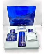 Avon Seazone Set w/ Spray Cologne 3.4oz After Shave Soother 3.4oz, Talc ... - $47.52
