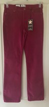 Jordache Girl&#39;s Pink Fashion Bootcut Jean/Pants Velvety Size 18 *NWT  - £12.39 GBP