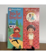 Vintage 1972 Little Red Riding Hood Paper Doll Book -  Whitman  Uncut - £6.12 GBP