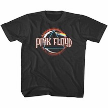 Pink Floyd Dark Side of the Moon Prism Kids T Shirt Rock Band Album Cove... - £20.16 GBP
