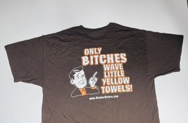 Vintage Cleveland Browns T-shirt Men’s Size large Steelers Parody - $28.59