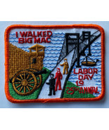 Vtg Patch-I Walked Big Mac Labor Day 25th Anniversary-Travel Souvenir Va... - $12.19