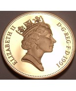 Rare Gemstone Cameo Proof UK 1991 Penny ~ Only 10,000 Mint ~-
show origi... - £7.70 GBP
