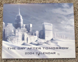 THE DAY AFTER TOMORROW MOVIE PROMO CALENDAR JAKE GYLLENHAAL DENNIS QUAID - $7.91