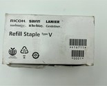 NEW Box of Genuine Ricoh Savin Lanier Refill Staples Type V 601R-EXP 416711 - $44.54