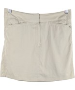 TAIL Beige Stretch Skort with Pockets Golf Womens size 6 Tan Tennis Unde... - $545.47 MXN