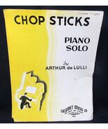 Chop Sticks Sheet Music 1935 Piano Solo DeLulli Glickman us - $10.88