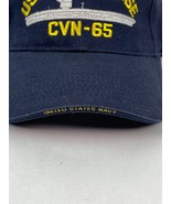 USS Enterprise CVN-65 United States Navy Hat Mens Eagle Crest Adjustable - £13.40 GBP