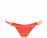 AGENT PROVOCATEUR Womens Bikini Bottoms Elegant Metallic Red Size M - £96.29 GBP
