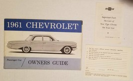 1961 Chevy Bel Air Nomad Biscayne Impala Original Owner Owner's Guide Manual - $44.50