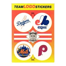 1991 Fleer #NNO Team Logo Stickers Baseball Dodgers Expos Mets Phillies - $2.00