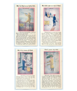 Lot of 4 Viscol Salesman Sample Trade Cards - $554.08 MXN