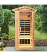 Far Infrared Sauna 1 Person Fir Wood - $47,495.14 MXN