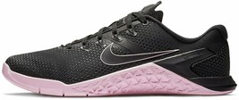Men&#39;s Nike Metcon 4 Training Shoes, AH7453 011 Multi Sizes Black/Pink Foam/Gunsm - £93.78 GBP