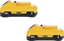 DEWALT 20V MAX Battery Pack, 3.0-Ah, 2-Pack (DCB230-2) - £92.02 GBP