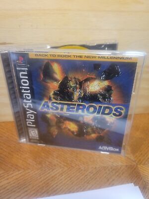 Asteroids (Sony PlayStation 1, 1998) Complete w/ Manual - Tested Working - $10.40