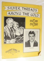 Silver Threads Among The Gold Vintage Sheet music 1935 - £3.91 GBP