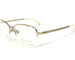 Ralph Lauren Eyeglasses Frames RL5046 9079 Gold Cat Eye Oval Half Rim 51... - $55.88