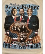 Black History 50th Anniversary Civil Rights in America T-shirt Adult 2X BHM - $397.68 MXN