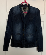Only Jeans Dark Blue Jean Jacket Size XS - €21,57 EUR