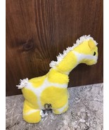 Vintage Eden Toys Plush Animal Giraffe Musical Wind-up HTF Yellow White - $14.99
