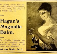 Hagan&#39;s Magnolia Balm 1894 Advertisement Victorian Skin Care Medical ADBN1k - $6.00