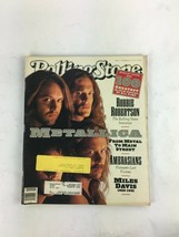 November 1991 Rolling Stone Magazine Metallica Miles Davis 1926-1991 Robertson - £13.43 GBP