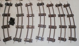 Lot Of 29 Pieces American Flyer S Scale Track - Straight &amp; Curve - $27.99