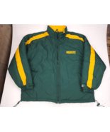 Game Day Logo Athletic Green Bay Packers Zip Front Jacket NFL - £39.27 GBP