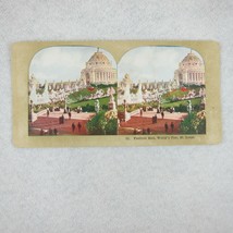 Antique 1904 St. Louis World&#39;s Fair Louisiana Purchase Stereoview Festival Hall - £15.02 GBP