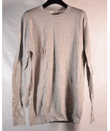 Zara Man Mens Cotton Crewneck Sweater Gray LS Top M NWT - €30,74 EUR
