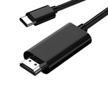 Usb C To Hdmi Cable 6Ft 4K For Monitor, Hdmi To Usb C Adapter For Mac, U... - $12.99