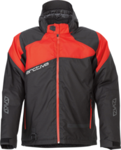 Arctiva Mens Pivot 5 Hooded Jacket Black/Red XL - £143.39 GBP