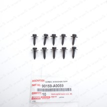 New Genuine Toyota 2016-2022 Bumper Cover Heat Shield Screws 90159-A0059... - $19.44