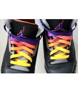 Sunset Flat Laces For Air AJ Jordan 3 III Sunset 55&quot; 140cm Rio - $164.45 MXN