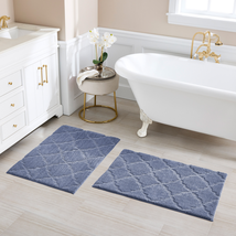 Charisma Drylon Trellis Bath Rugs, 2-pack - $55.99