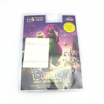 1998 Barney&#39;s Great Adventure Movie Soundtrack Cassette Tape Sealed Dinosaur - £12.93 GBP