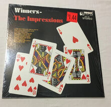 The Impressions LP Winners Up Front Stereo UPF-102 VG In Shrink - $164.79 MXN
