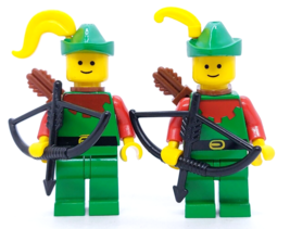 Lego Vintage Castle Medieval Lot 2 Forestman Robin Hood Forestmen Minifigures - £30.90 GBP