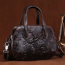 Norbinus Vintage Women Bags Ladies Leather handbags Embossed  Bag Crossbody Bag  - £100.65 GBP