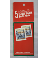 WINTER SCENE CANADIAN STAMP BOOKLET CANADA POSTAGE MAIL VINTAGE RETRO UN... - $20.46 CAD