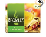 4x Boxes Bromley Natural Pure Green Tea | 48 Bags Each | 3.07oz - $21.71