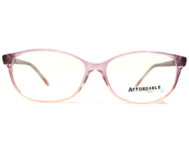 Affordable Designs Eyeglasses Frames NELLA PINK Clear Cat Eye Full Rim 51-16-140 - £36.43 GBP