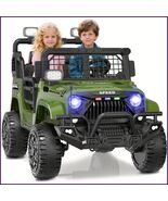 24V 2-Seater Kids Ride-On Jeep Car w/ Remote, 4x4, Music, LED – Puerto Rico - $629.00